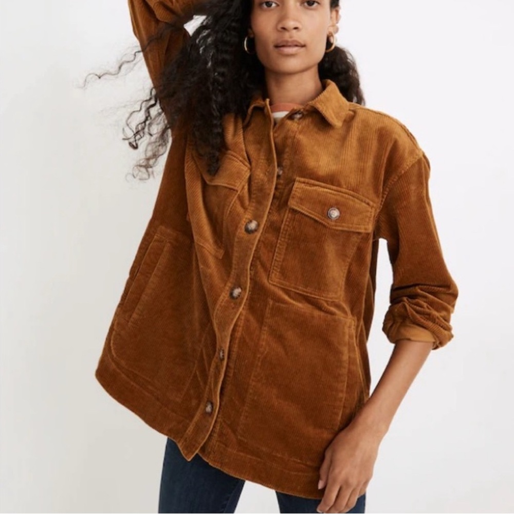 Madewell Yorkway Corduroy Shacket